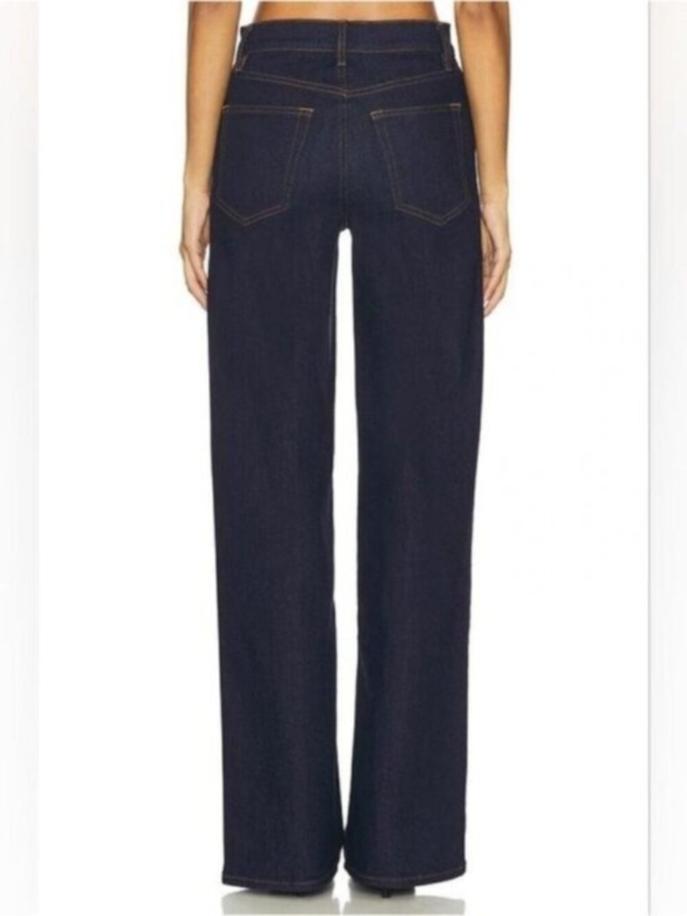 Frame Le Slim Palazzo Long Jeans - Picture 2 of 9